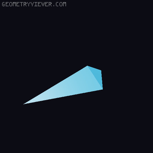 Geometric Unicorn wall art (only for Princess) 3D model thumbnail