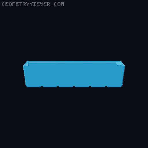 Gridfinity cups height 8 (60mm) collection 3D model thumbnail