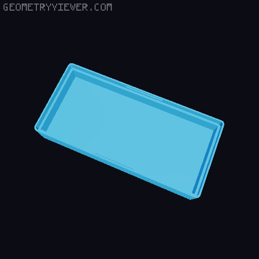 Customizable Filament Swatch box (Filament tests, filament swatches) 3D model thumbnail