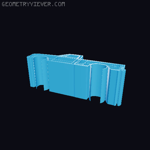 Car silhouettes! different models 3D model thumbnail