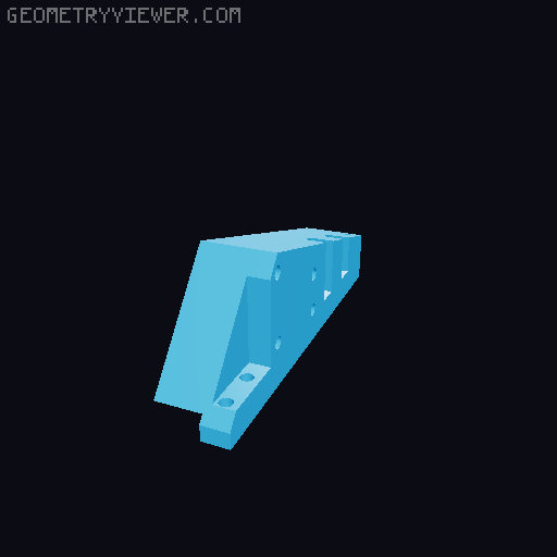 WinWing MFD Display 3D model thumbnail