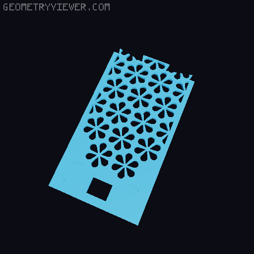 Modular Straight Sock Blocker - Mr Cookie Remix 3D model thumbnail