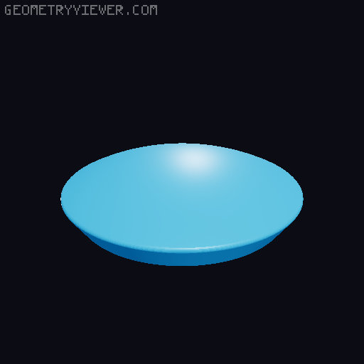 Mario Super Mushroom Bowl (From Toadstool Café in Super Nintendo World) 3D model thumbnail