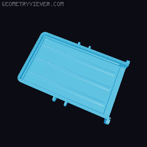 Yamama SEQTRAK Rugged Box 3D model thumbnail
