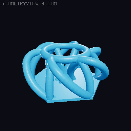NASA Fabric Hexagons 3D model thumbnail