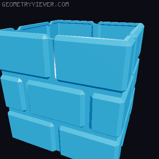 Super Mario Bros Planters 3D model thumbnail