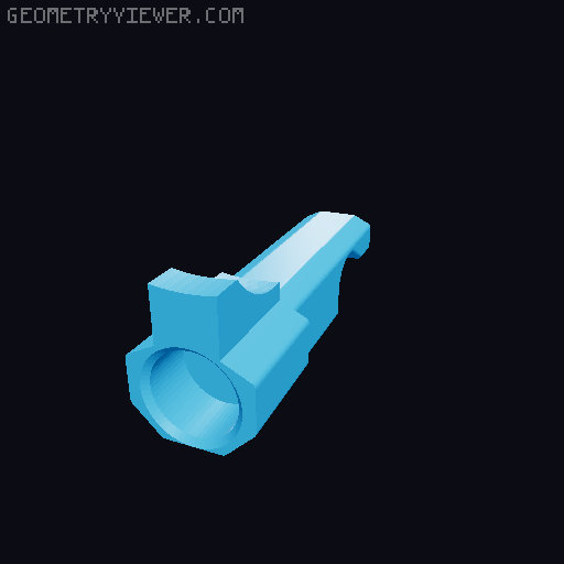 FLP-02 Booster - Silly Shell Remix 3D model thumbnail