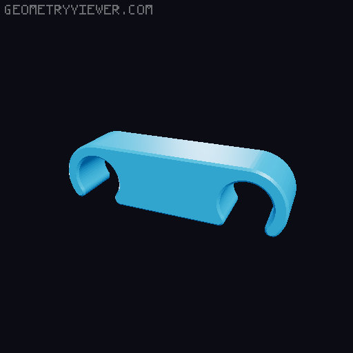 Watercooling / Radiator hose clamps 3D model thumbnail