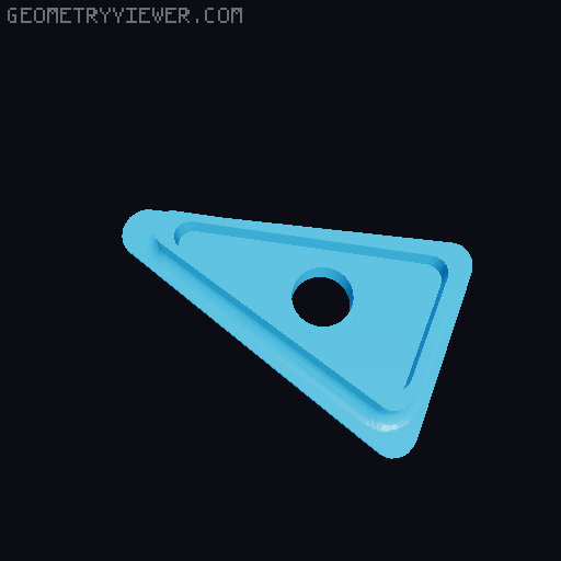usb and power button front panel inserts 3D model thumbnail