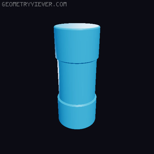 Super Tiny Toggly Fidget Buttons 3D model thumbnail
