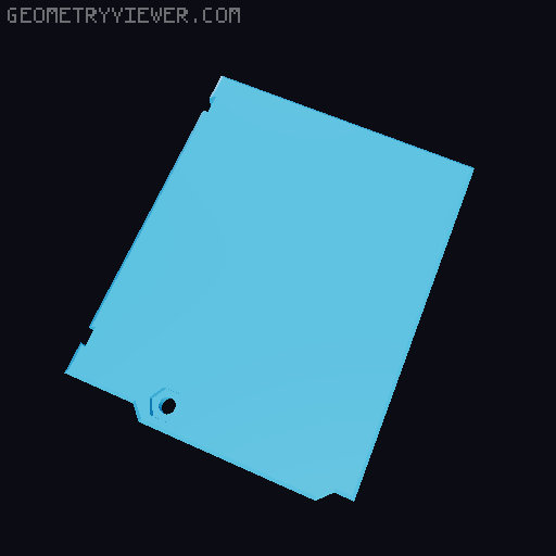 Arduino Uno Case 3D model thumbnail