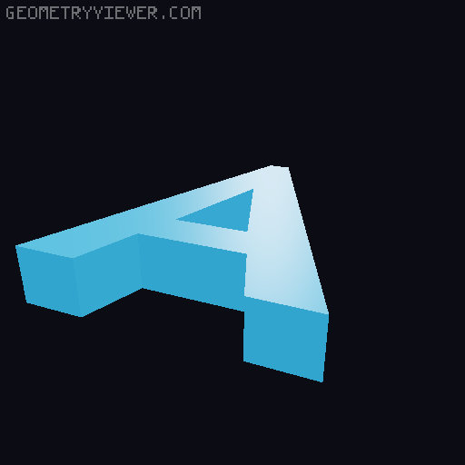 Another dishwasher sign 3D model thumbnail