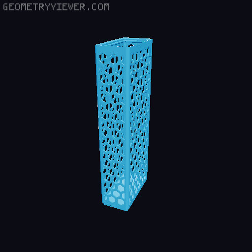 Gridfinity Hex Bins all sizes 3D model thumbnail