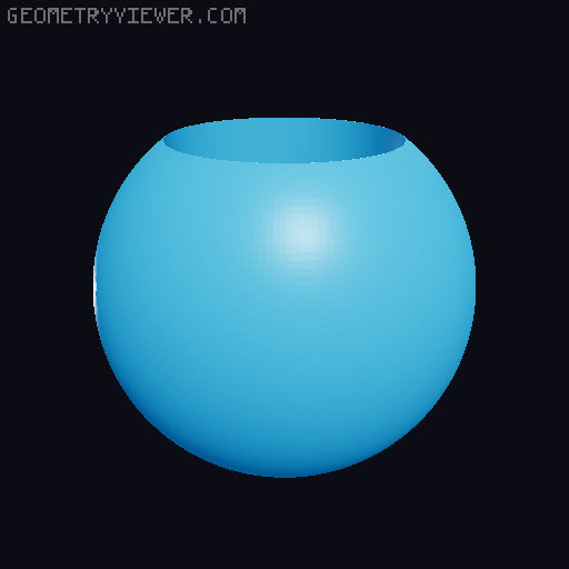 The Napkin Ring Problem 3D model thumbnail