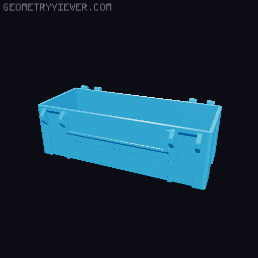 Catan game box v2 3D model thumbnail