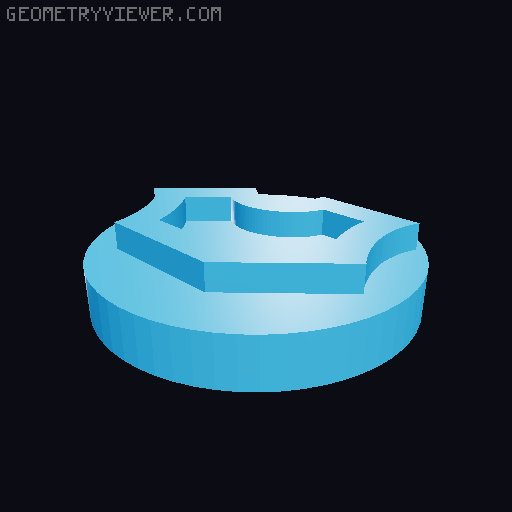 Magic: The Gathering Counters / Chips UPDATED 5-3-2019 (Life, Mana, Abilities, Loyalty, Energy, Power, Toughness) MtG #MtGCounters 3D model thumbnail