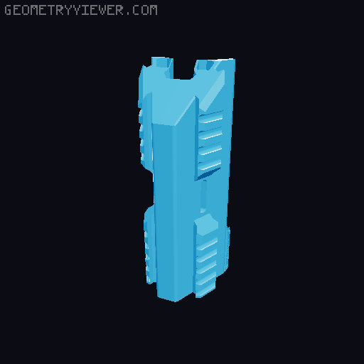 Breacher Bodykit 3D model thumbnail