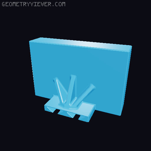 Sy's Peglock - Tape Measure 3D model thumbnail