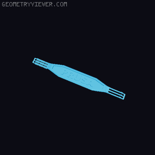 Matt's Fan Rake with TPU wiper wings 3D model thumbnail