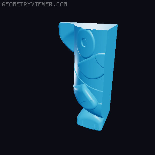 Bluey Garden Gnome Hecuba and Gerald 3D model thumbnail