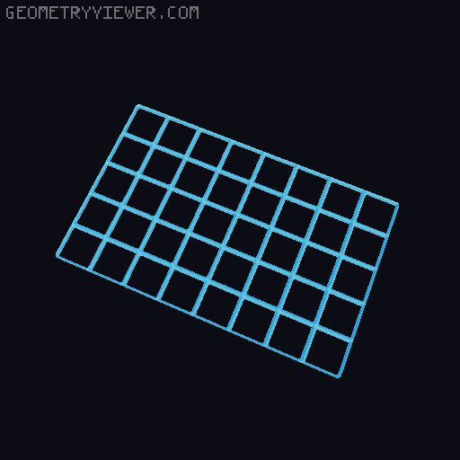 Generated STL Files from Parametric Gridfinity Baseplate 3D model thumbnail