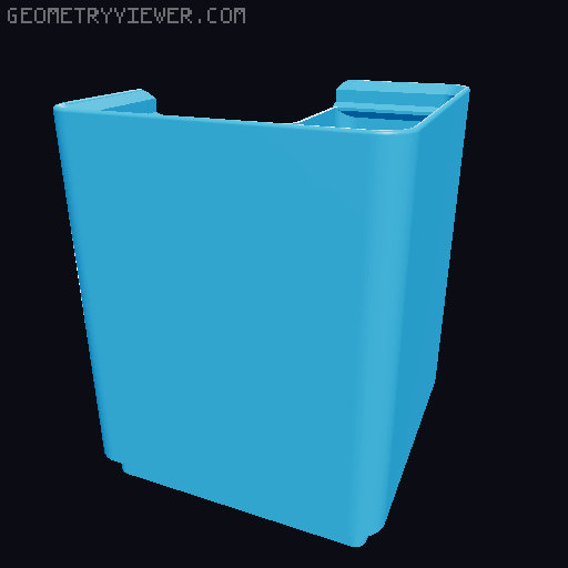 2020 Extrusion Gridfinity Baseplates and Bins 3D model thumbnail