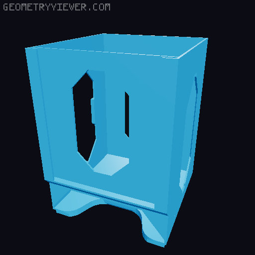 Tea Bag Dispenser - Faster Stackable & Larger 3D model thumbnail