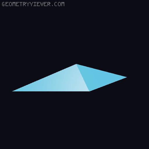 Geometric Unicorn wall art (only for Princess) 3D model thumbnail