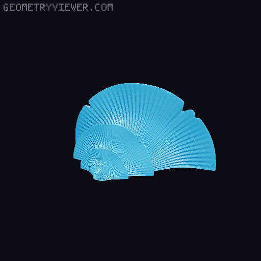 SKÅDIS Mushroom Shelves 3D model thumbnail