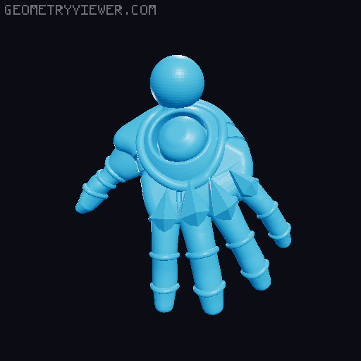 Samus from Metroid Articulated Figure 3D model thumbnail
