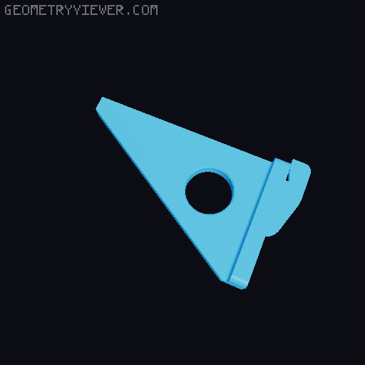 DDD Printable Wall Control System 3D model thumbnail