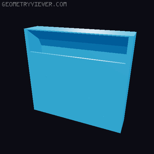 Additional dice towers 3D model thumbnail