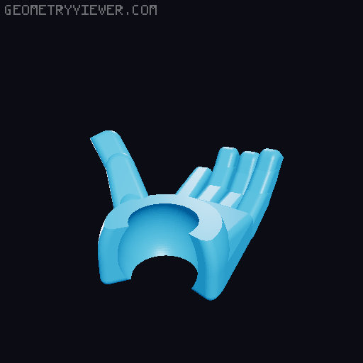 CARBON 13 Printable Jointed Figure - Type M - Beta files 3D model thumbnail