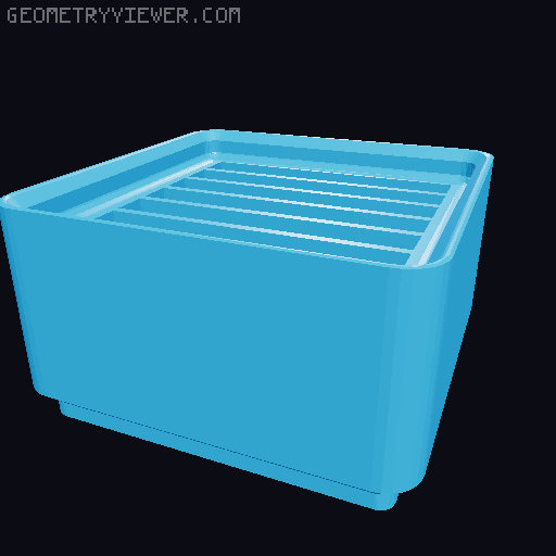 Gridfinity Material Swatches bins V1 (parametric V2 available!) 3D model thumbnail