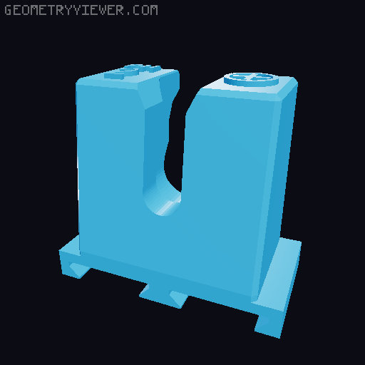 Multiboard - WERA Kraftform MultiConntect mounts REMIX 3D model thumbnail
