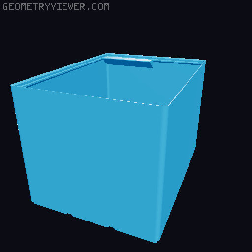 Gridfinity cups height 16 (116mm) collection 3D model thumbnail