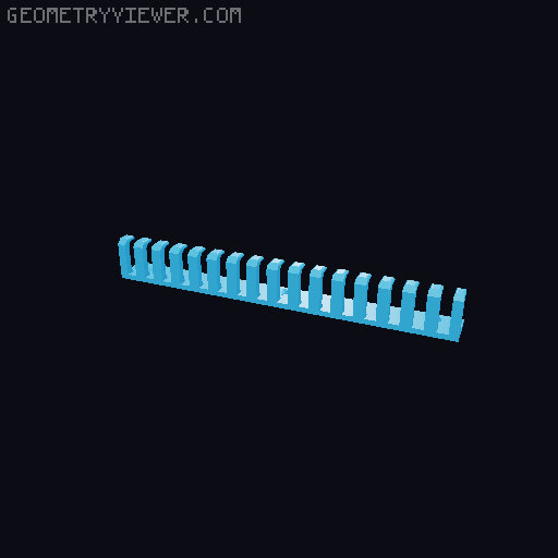 Cable Organizer 3D model thumbnail