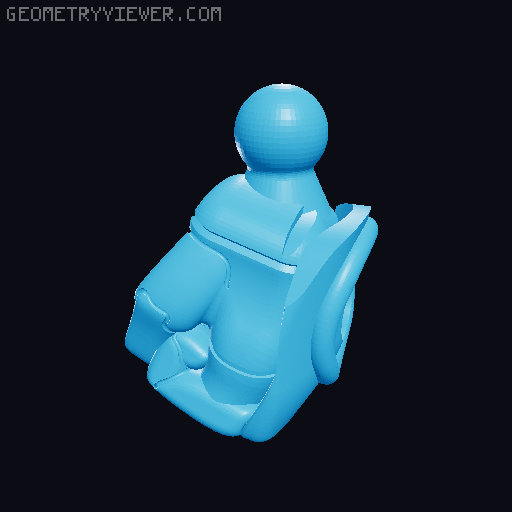 Samus from Metroid Articulated Figure 3D model thumbnail