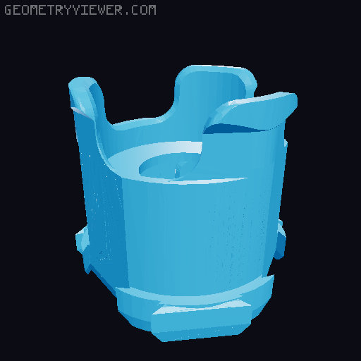 Mid and Tall Sizes for Expandable Citadel Paint Tray 3D model thumbnail