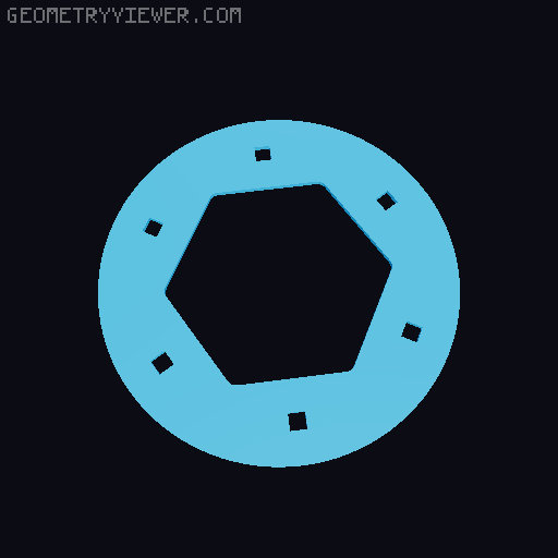 Dillinger Identity Disc - TRON: Ares 3D model thumbnail