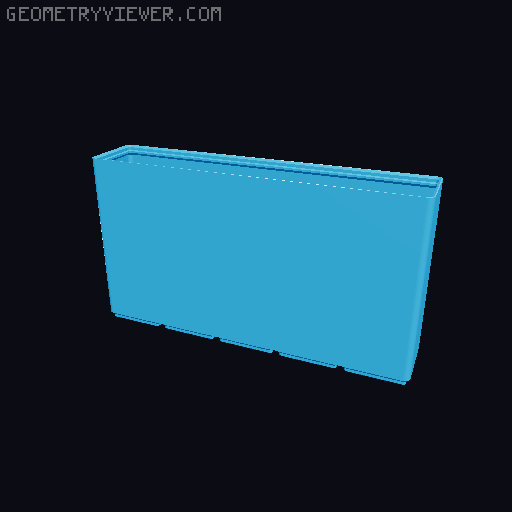 Gridfinity cups height 16 (116mm) collection 3D model thumbnail