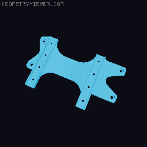 Ender 3 V3 SE / KE Y Rails 3D model thumbnail