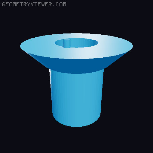 Frigidaire / Kenmore Washer Timer Knob 3D model thumbnail