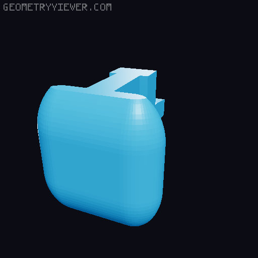 Slider Fidget 3D model thumbnail