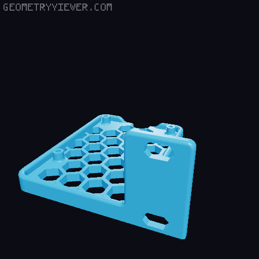 10" Mini Rack. All 3D Printable 3D model thumbnail