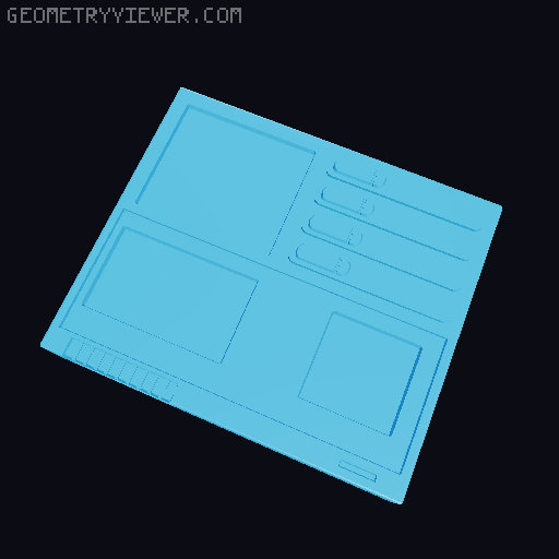 AFA - Galaxy - 4.5" Scale - Science Lab 3D model thumbnail