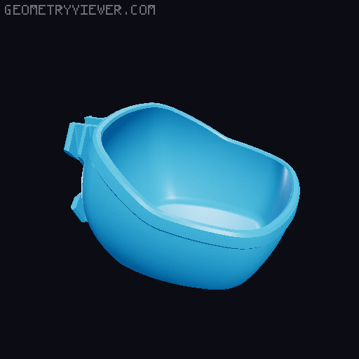 KYZ HSW Bowls - 8 Sizes 3D model thumbnail