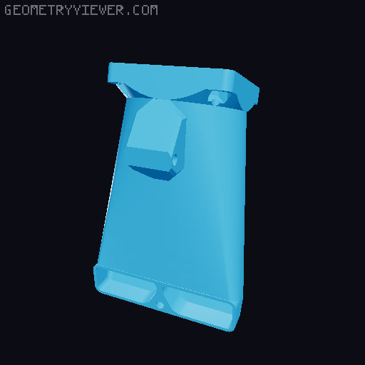 Reinforced 40mm fan inlet for EVA3 3D model thumbnail