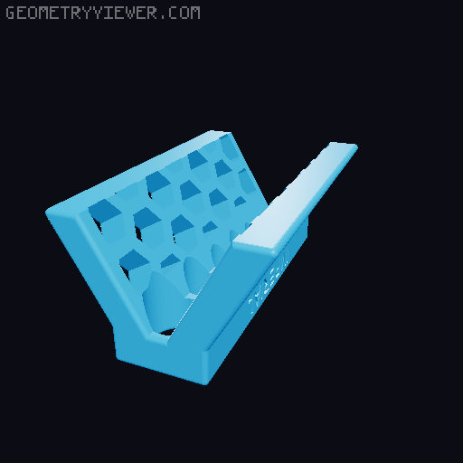 Pipe drill guide 3D model thumbnail