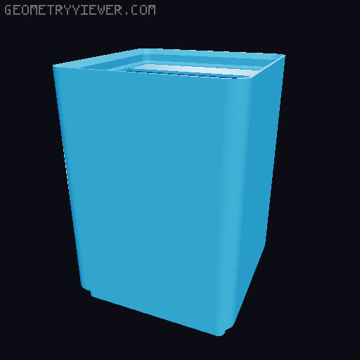 Gridfinity Bin Generator 3D model thumbnail